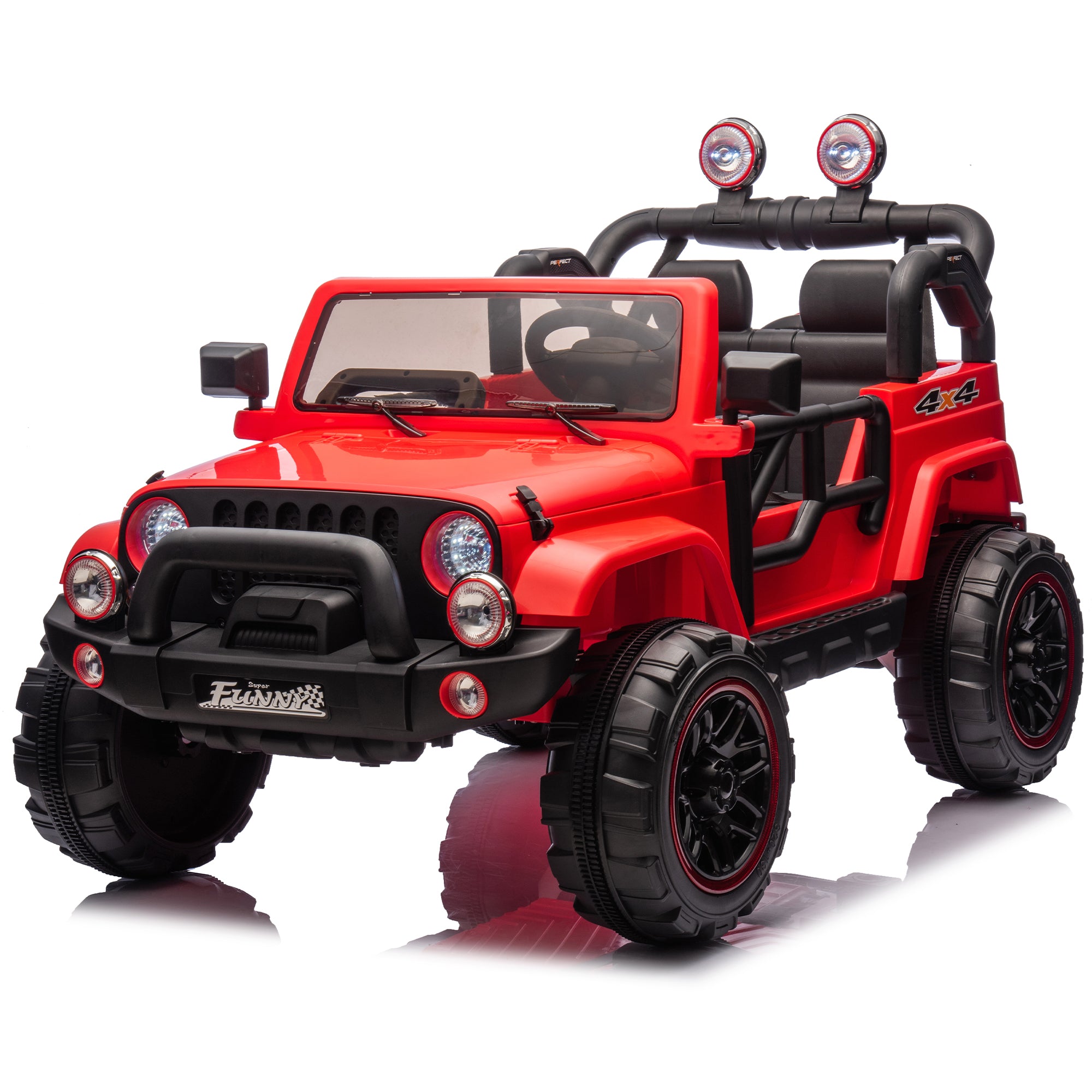 24V Kids Ride On Electric Car W Parents Control,Seat Width 20in,2WD,Rear Suspension,Trunk Storage,Portable Pull Rod,Light&Searchlight,Bluetooth,USB,Provide A Speed Of 2.5-4MPH For Kids Aged 3-8.