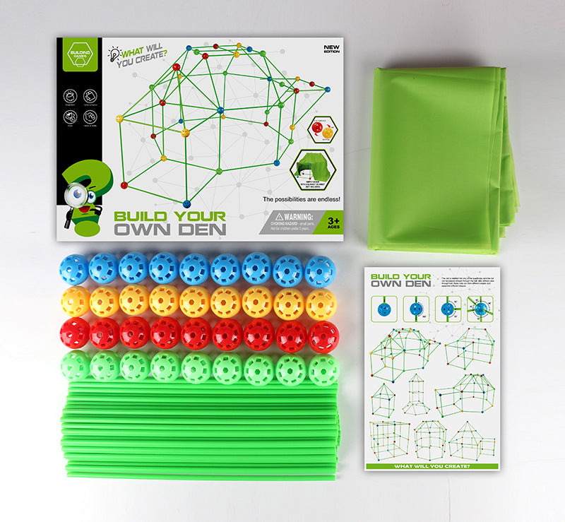 Children's Tent Building Game House Toys