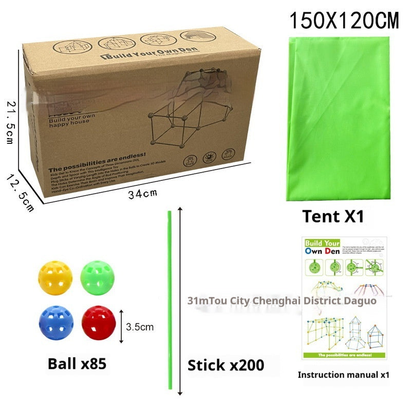 Children's Tent Building Game House Toys