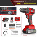 Brushless Electric Drill Rechargeable Pistol Small Lithium Impact Electric Drill