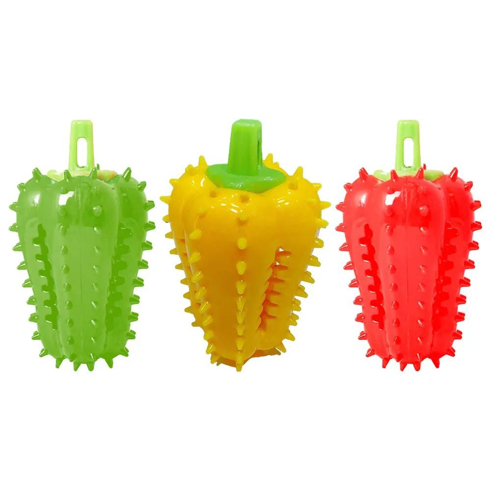 Interactive Dog Teething Chili Chewers Toy Interactive Dog Toys