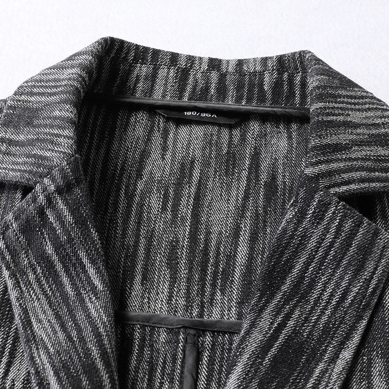 Men's Retro Single-Breasted Denim Jacket