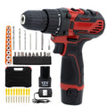 Multifunctional Lithium Electric Drill Suit Rechargeable Electric Hand Drill