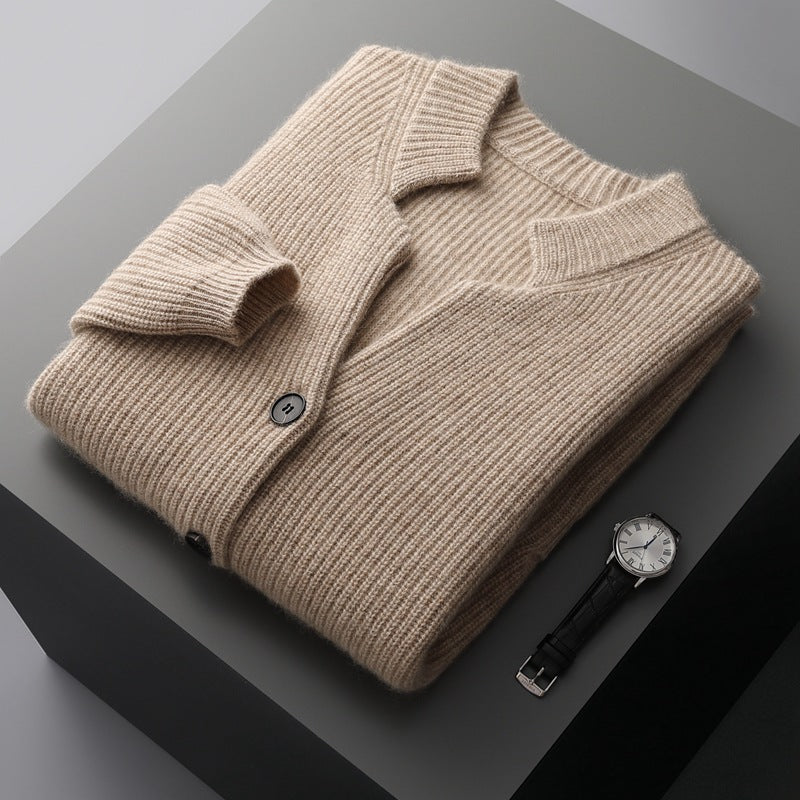 Men's Loose Casual Sweater Cardigan Coat