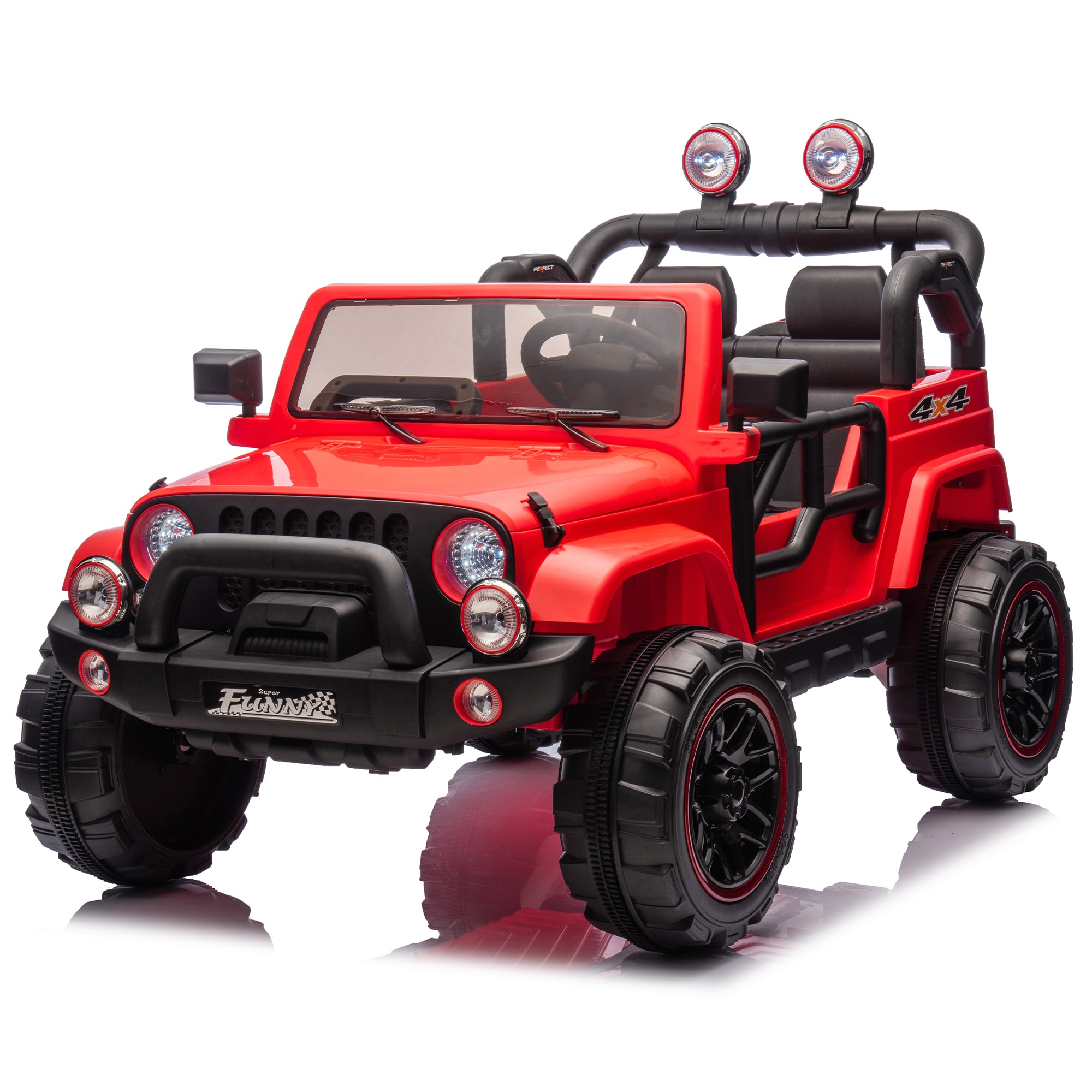 24V Kids Ride On Electric Car W Parents Control,Seat Width 20in,2WD,Rear Suspension,Trunk Storage,Portable Pull Rod,Light&Searchlight,Bluetooth,USB,Provide A Speed Of 2.5-4MPH For Kids Aged 3-8.