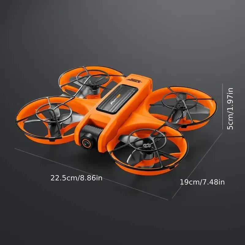 [2025 New S156 Drone] HD Dual Camera, 12.5cm/4.92-inch Screen Remote Control, Brushless Powerful Motor,Optical Flow Positioning The jack market .AU The jack market .AU Drones $ 159 14:350850#S156-Orange-3battery
