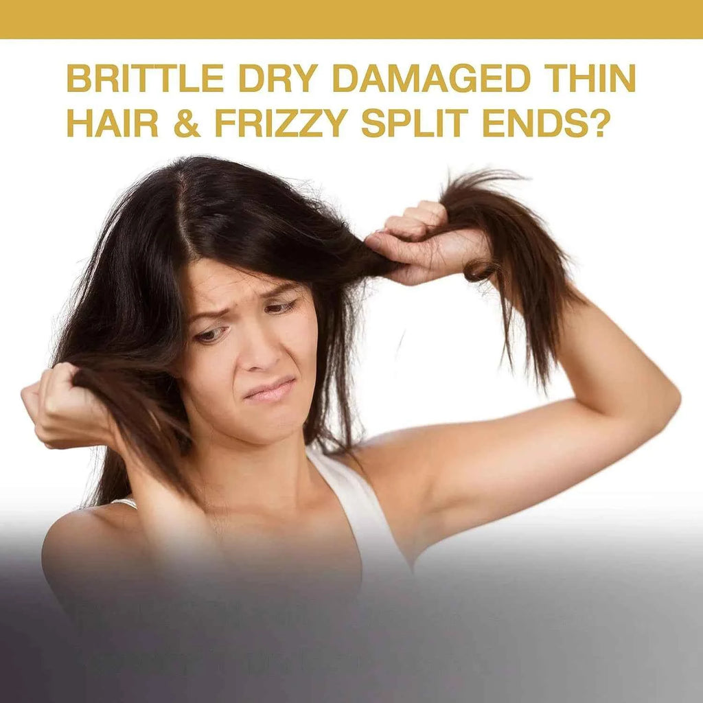 Purple Keratin Hair Mask - 5-Second Repair for Damaged Curly Hair - Smoothing & Nourishing Treatment