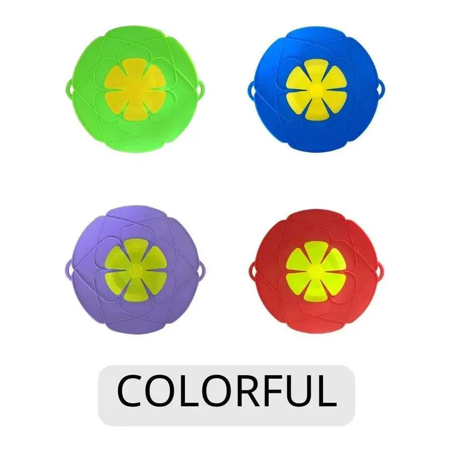Detachable Silicone Spill-proof Pot Cover High Temperature Resistance Ban Be Zigzagged Dour-color Optional Home Kitchen Tool The jack market .AU The jack market .AU Home $ 28 14:10#Red;200007763:201441035