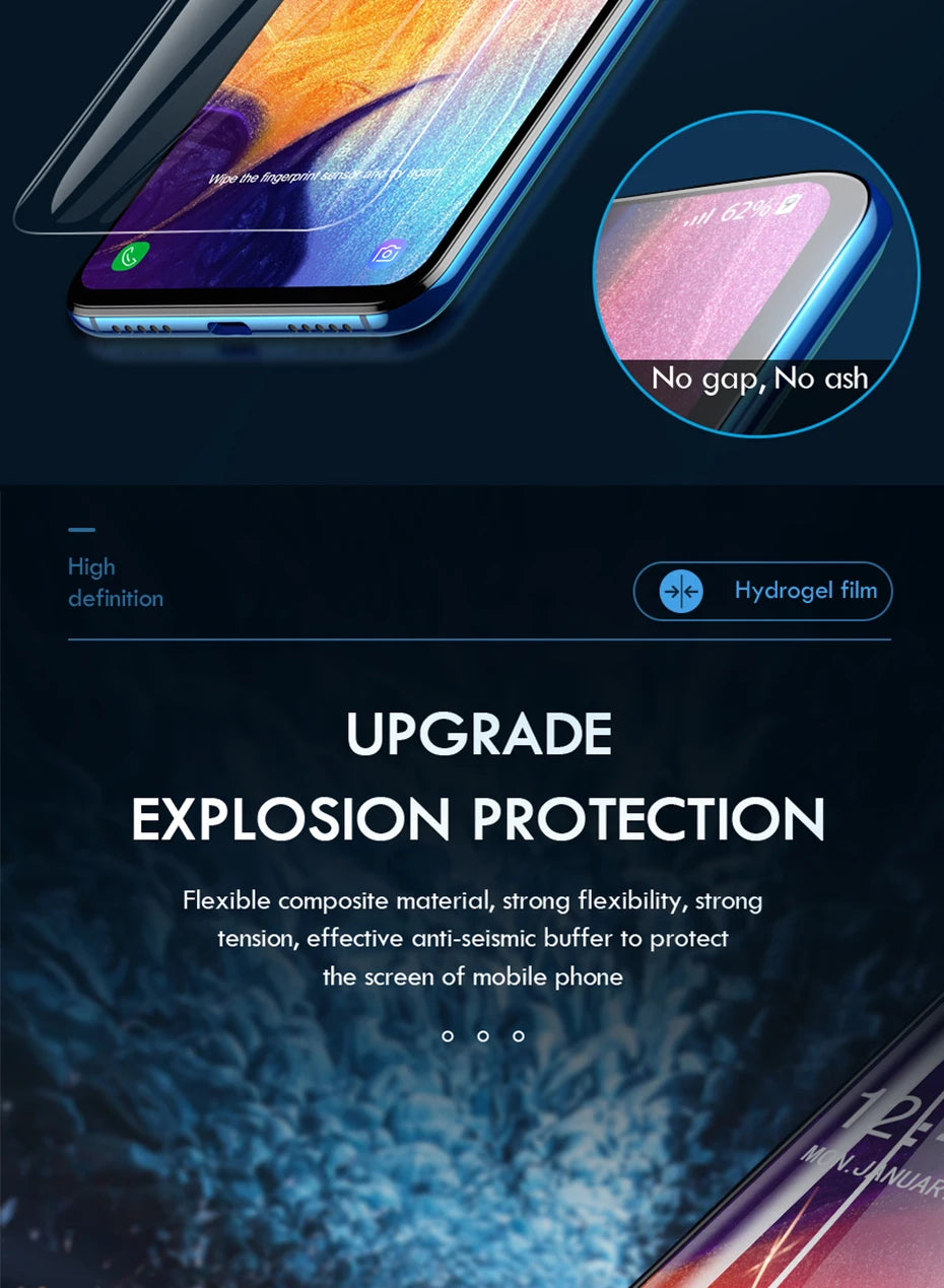 OPPO Find N3 Flip Hydrogel Screen Protector - 3-in-1 Full Coverage, 6.8" HD Clarity, Ultimate Protection