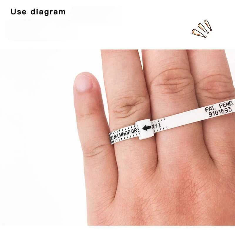 UK USA British American European Standard Measurement Belt Bracelet Rings Sizer Finger Size Screening Jewellery Tool Custom Logo The jack market .AU The jack market .AU Jewellery & Chains $ 52 14:771#Black Japan