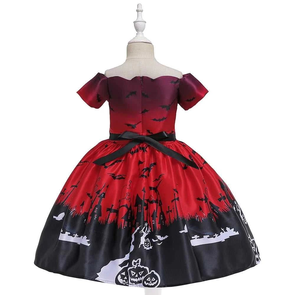 Girls Dress Halloween Costume For Kids Girl Party Dresses Children Girls Pumpkin Lace Witch Printed Cosplay Princess Dress The jack market .AU The jack market .AU Mum & Kids: Essential Products for Every Family $ 44 14:350852#black;200000463:200004187#100 (2T)