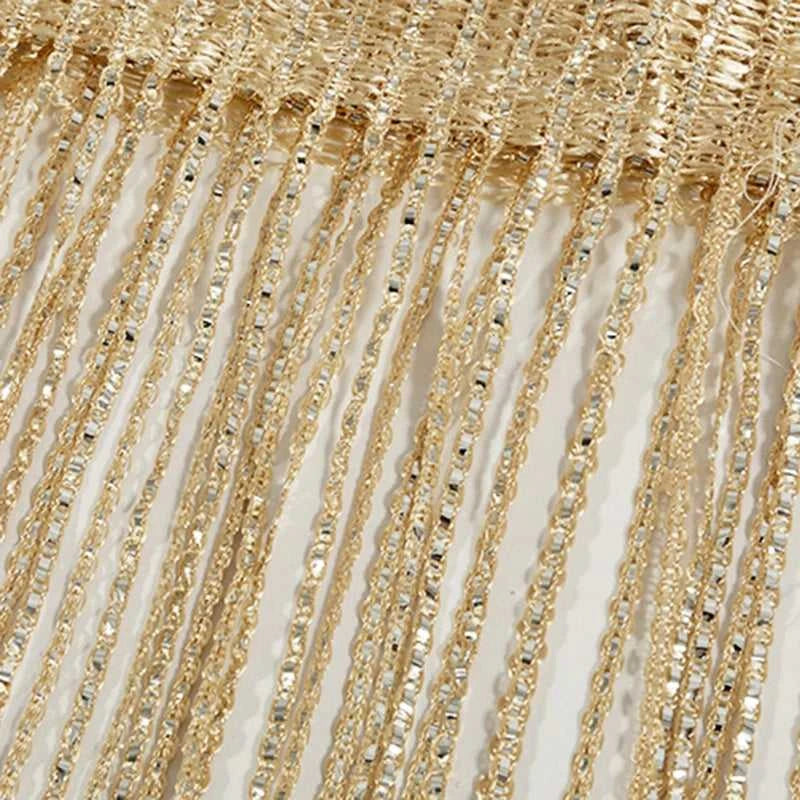 1m*2m Beaded Curtain Door Tassel String Curtain Partition Curtain Silver Tassel Silver Door Curtain Line Curtain Home Decoration The jack market .AU The jack market .AU Home $ 54 14:200003699#WH