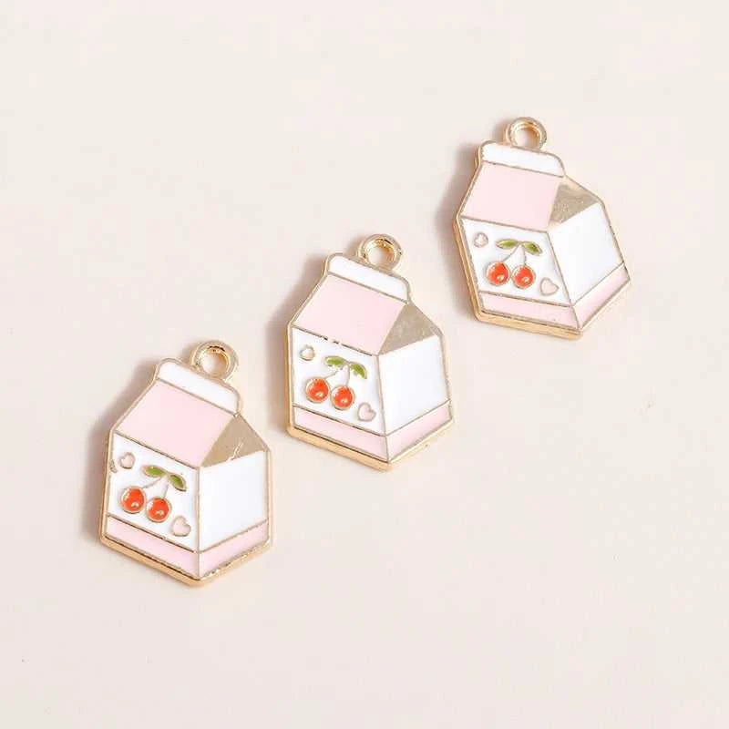 10pcs Mix Enamel Cute Food Drink Ice Cream Cake Juice Cola Charms Pendants for Necklaces Handmade DIY Jewelry Making Accessories The jack market .AU The jack market .AU Jewellery & Chains $ 48 200001033:200005183#style 431
