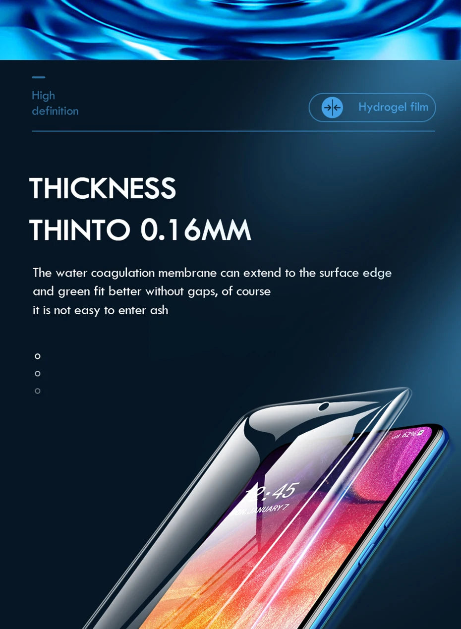 OPPO Find N3 Flip Hydrogel Screen Protector - 3-in-1 Full Coverage, 6.8" HD Clarity, Ultimate Protection