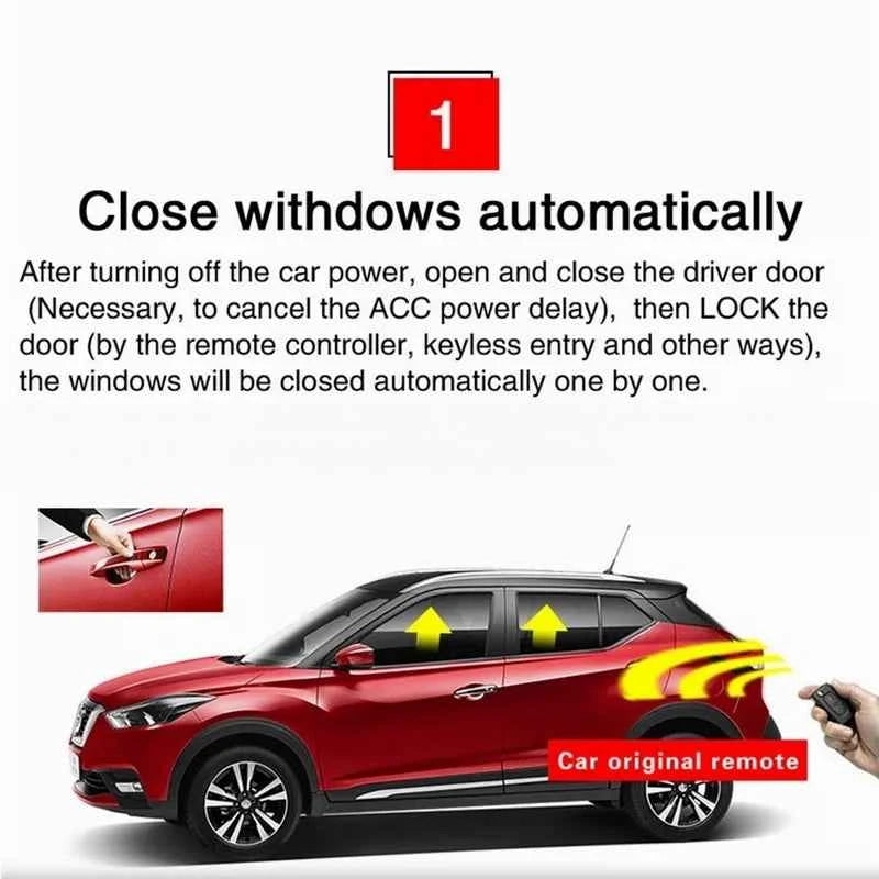 Auto Window Closer  Automatic Relay For Honda CR-V / Civic (2014-2016) With Only one Autmatic Window Left Hand Drive
