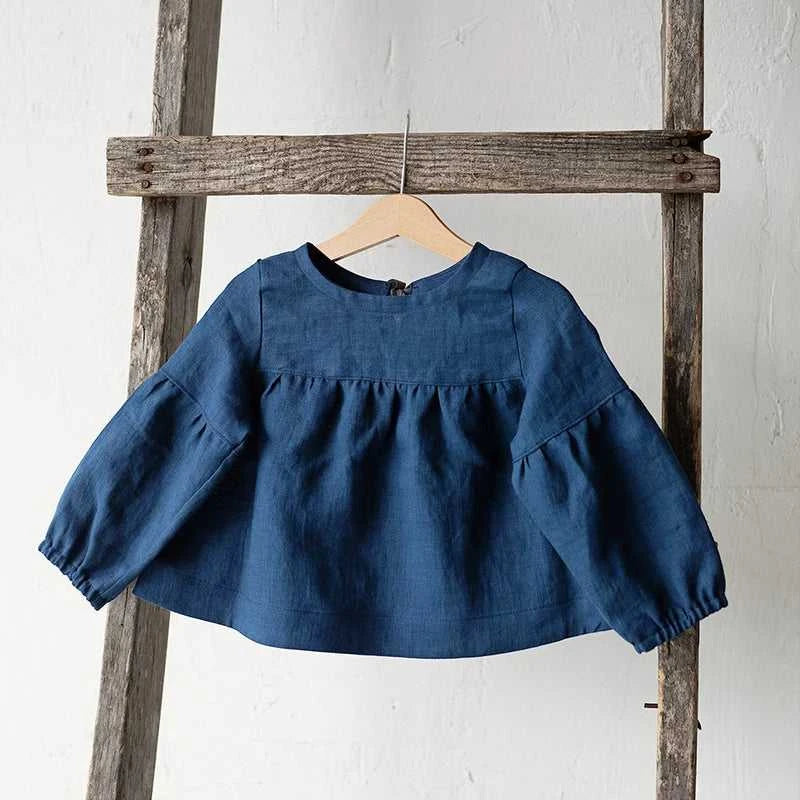Chic Back Bow Tie Linen Shirt Girls 2026 New Solid Color Casual Loose Baby Kids Long-Sleeved Blouse Autumn Clothes The jack market .AU The jack market .AU Mum & Kids: Essential Products for Every Family $ 45 14:350853#White;200000463:200169197#110cm;200007763:201336100