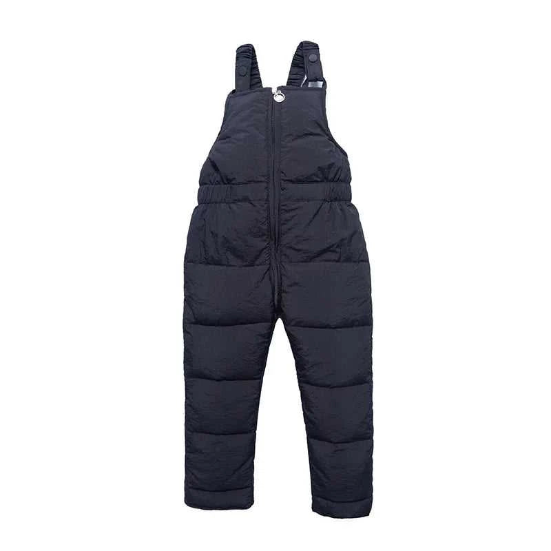 Winter Children Warm Overalls Autumn Girls Boys Thick Pants Baby Girl Jumpsuit For 1-5 Years High Quality Kids Ski Down Overalls The jack market .AU The jack market .AU Mum & Kids: Essential Products for Every Family $ 41 14:193#Black;200000463:200004187#2T(size 90)