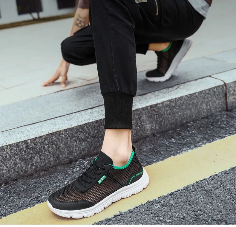 Men Sneakers Shoes Mesh Casual Shoes Lac-up Shoes Men Tenis Light Comfortable Breathable Sneakers Men Shoes Zapatillas Hombre