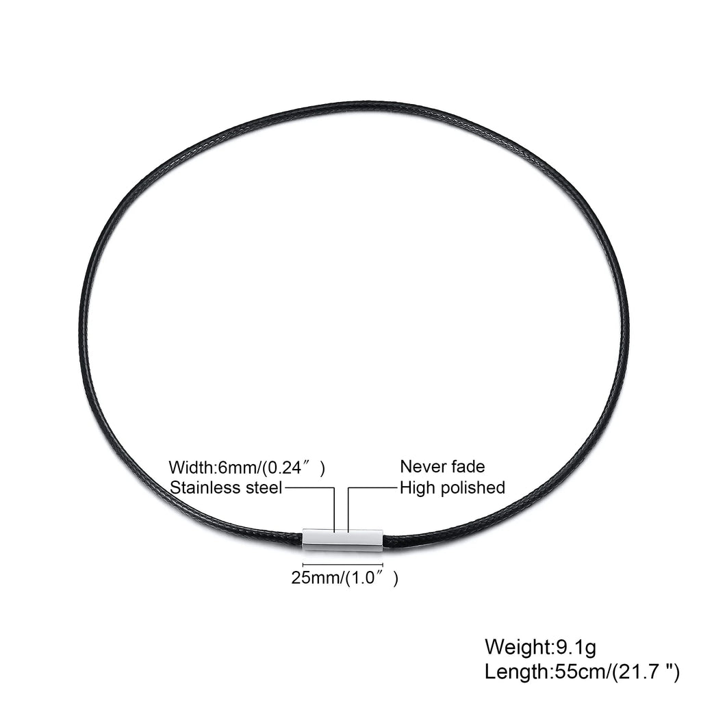 Choker for Men Black Rope Necklace with Magnetic buckle The jack market .AU The jack market .AU Jewellery & Chains $ 53 200001034:201673808#style4