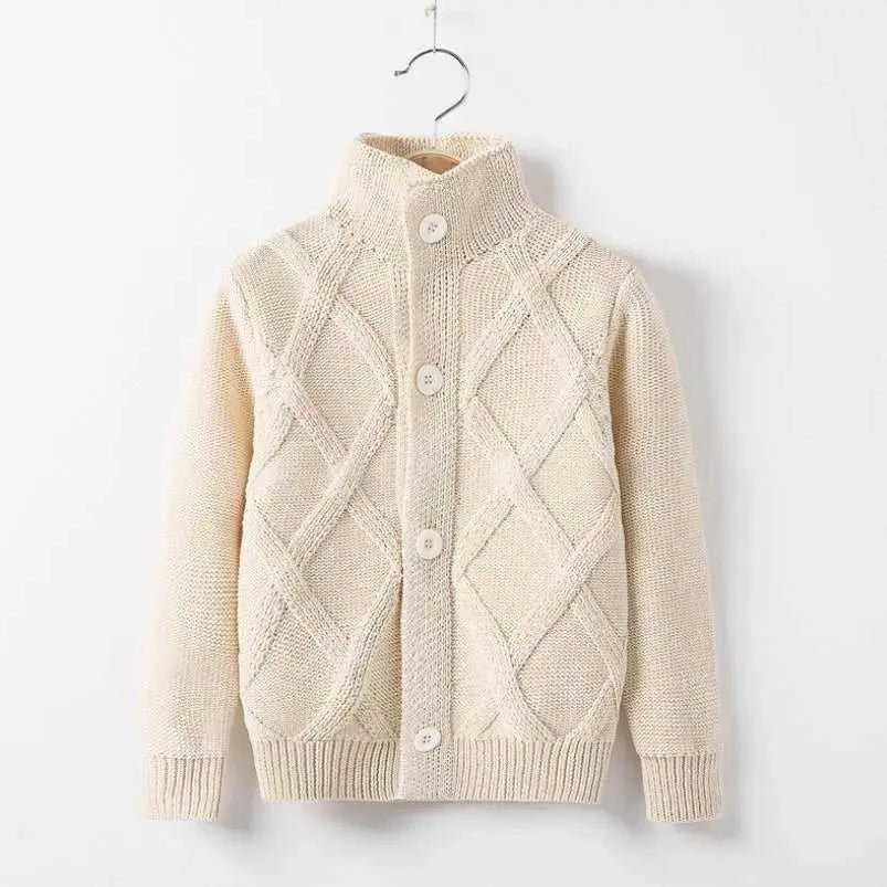 2023 new Spring Autumn Boys Sweater Solid Color Keep Warm Knitting Jacquard Weave V-neck Cardigan For Kids 2-10 Years Old The jack market .AU The jack market .AU Mum & Kids: Essential Products for Every Family $ 42 14:1254#Picture Color;200000463:200004187#2T-3T
