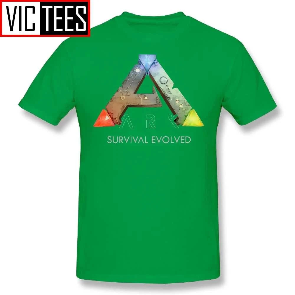 Men Tee Shirts Ark Survival Evolved Games Men Pre-Cotton T-Shirts Casual Round Collar T Shirts Black The jack market .AU The jack market .AU Men Fashion $ 35 14:496;5:100014066