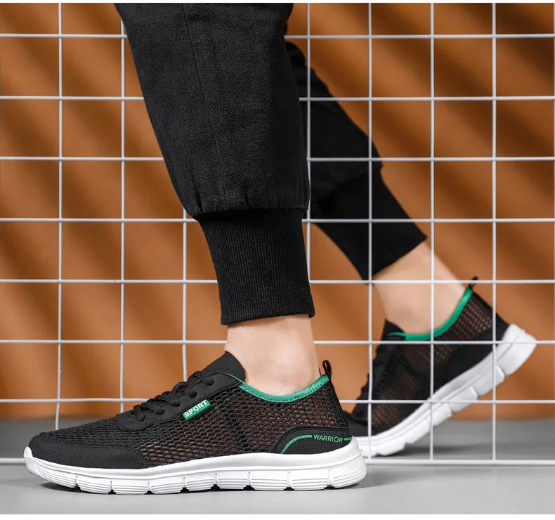 Men Sneakers Shoes Mesh Casual Shoes Lac-up Shoes Men Tenis Light Comfortable Breathable Sneakers Men Shoes Zapatillas Hombre
