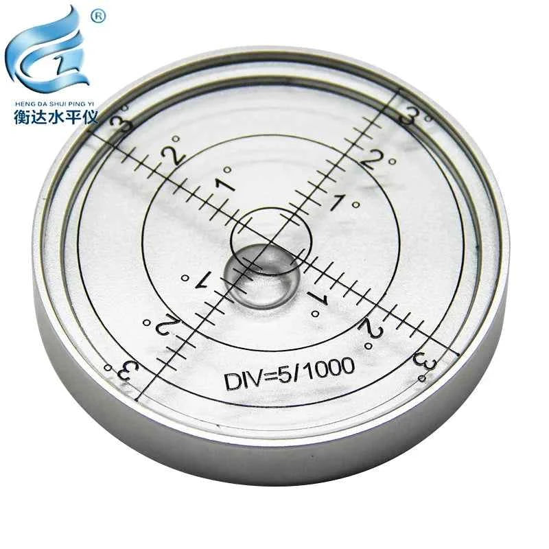 Magnetic Mini Level Meter - High Precision Metal Bubble for Perfectly Level Surfaces, Compact 60x10mm Design