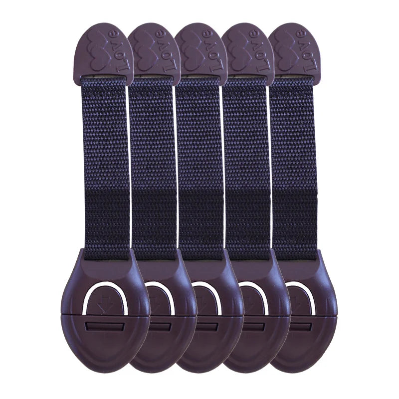 5PCs Door Lock Baby Safety Home Baby Protection Refrigerator Drawer Lock For Kids Safety Security Protector Baby Care