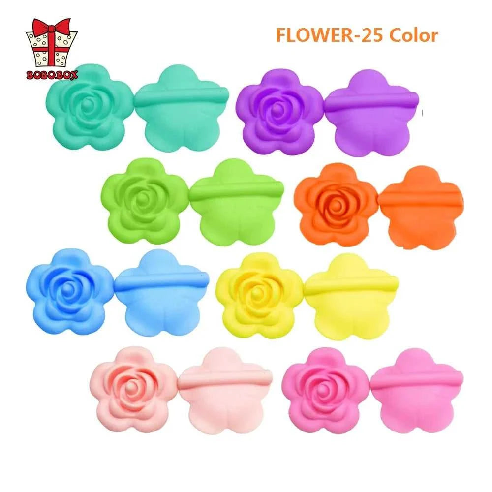 BOBO.BOX 10pcs Baby Teething Toys Crown Silicone Beads Food Grade Silicone DIY Pacifier Chain Pendant Accessories Baby Teethers The jack market .AU The jack market .AU Mum & Kids: Essential Products for Every Family $ 21 14:175#5