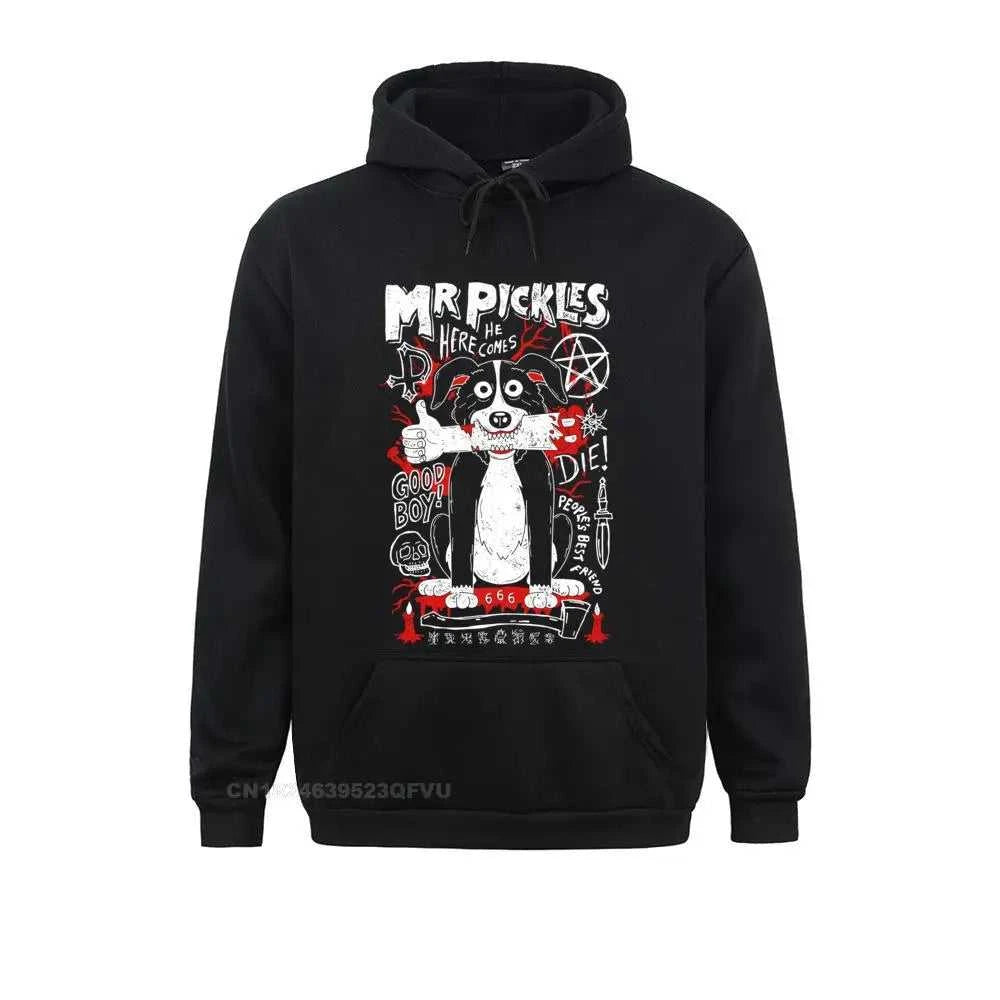 Funny Mr Pickles Top Women Men Mother's Day Tv Adult Adultswim Mature Dog Evil Satan Hoodie Slim Fit Oversized Hoodie Tops The jack market .AU The jack market .AU Men Fashion $ 45 14:193;5:361385