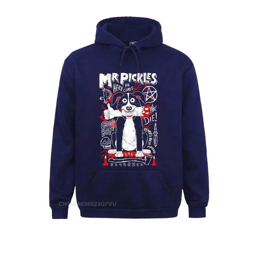 Funny Mr Pickles Top Women Men Mother's Day Tv Adult Adultswim Mature Dog Evil Satan Hoodie Slim Fit Oversized Hoodie Tops The jack market .AU The jack market .AU Men Fashion $ 45 14:193;5:361385