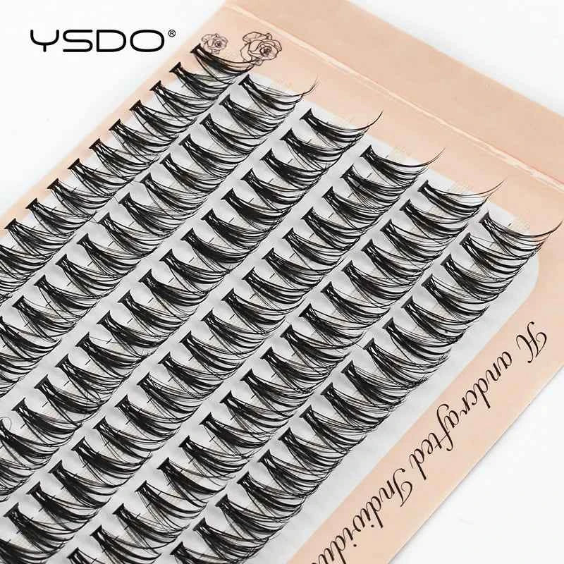 Fluffy 3D Eyelash Extensions - 10/20/30D Individual Soft & Dramatic Lashes for Effortless Makeup Looks