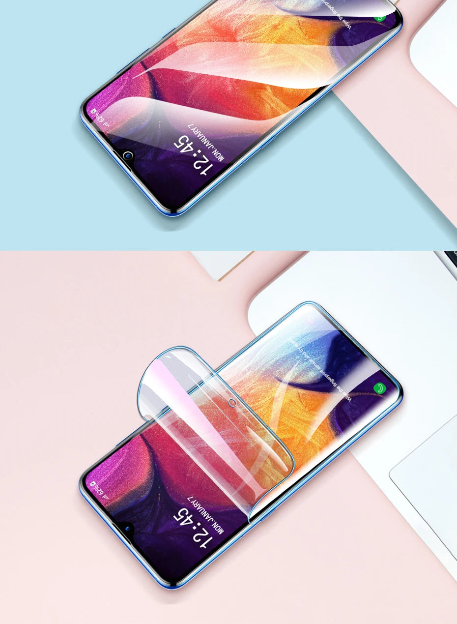 OPPO Find N3 Flip Hydrogel Screen Protector - 3-in-1 Full Coverage, 6.8" HD Clarity, Ultimate Protection