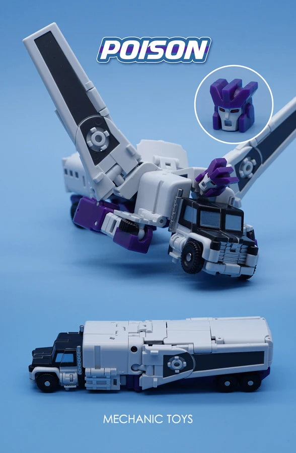 Mini Soundwave With Laserbeak Transformation MFT HS-03 HS03 Hot Soldiers G1 Pocket War Deformation Action Figure Robot Toy Gifts