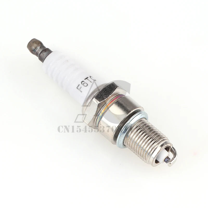 2 pieces of high-quality F6TC/F7TC spark plugs are suitable for all kinds of lawn mowers, electric saws, engine generators