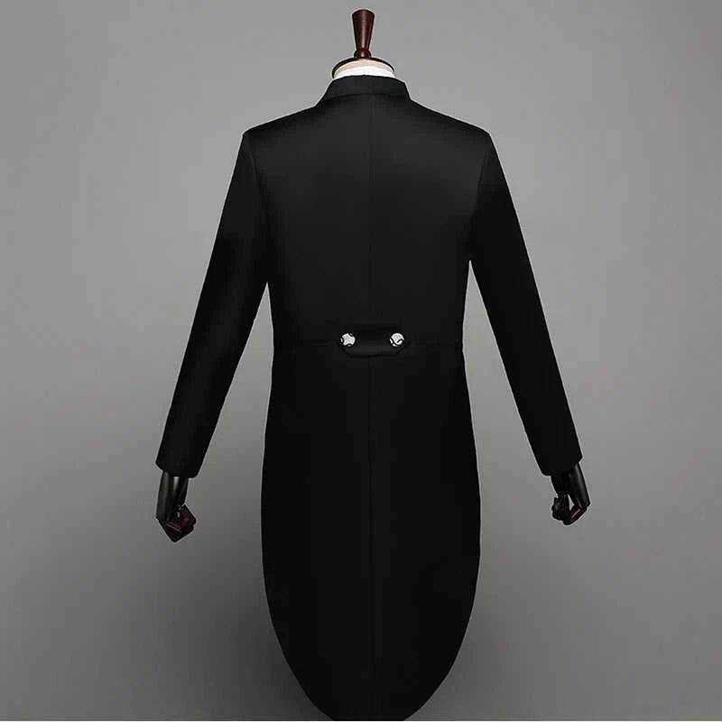Tuxedo Dress Suits Men Embroidery Shiny Lapel Tail Coat Tuxedo Wedding Groom Tailcoats Party Stage Singer Suits Dress Coat Tails The jack market .AU The jack market .AU Men Fashion $ 69 14:200002130#Flower white;5:100014065