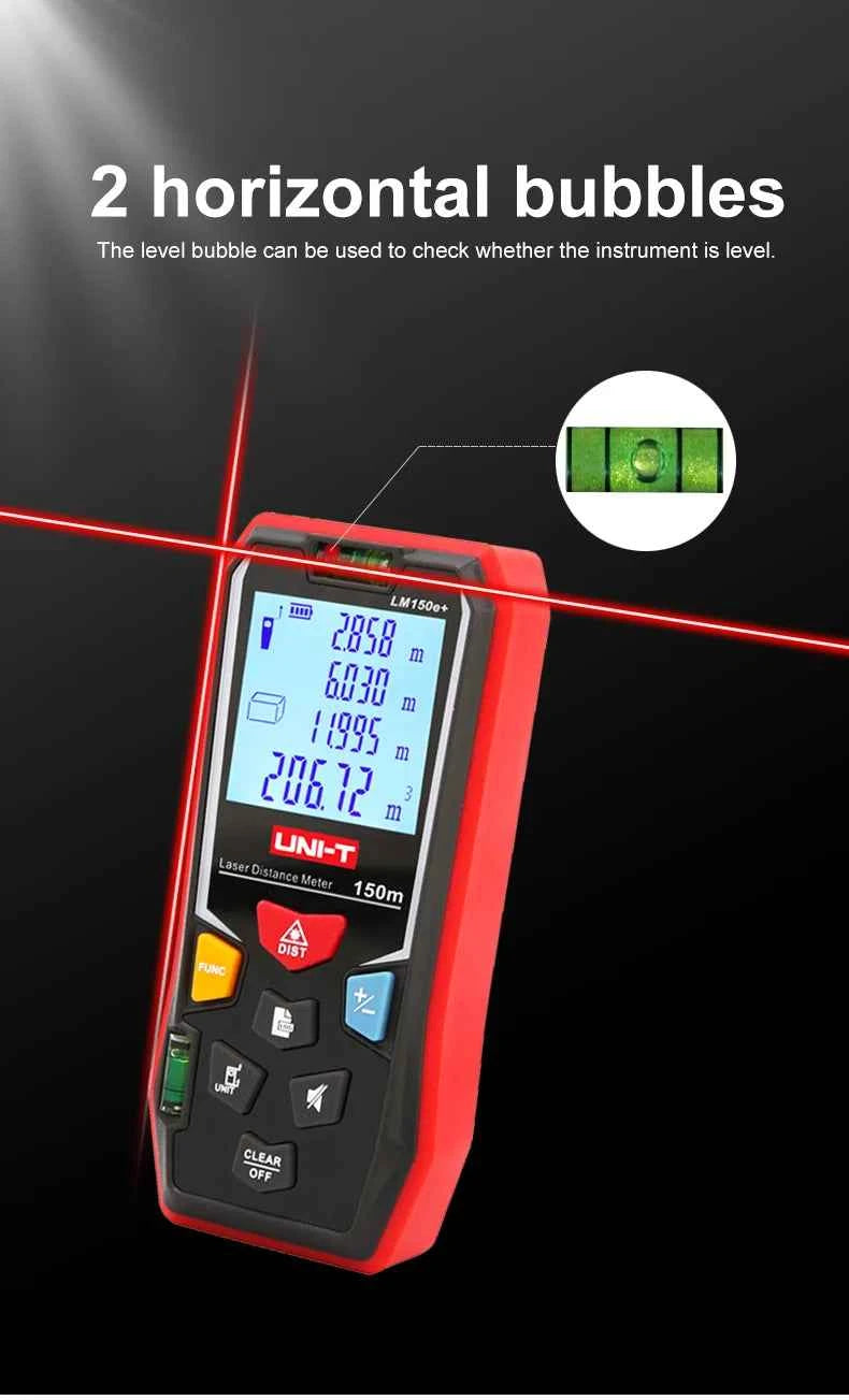UNI-T Laser Rangefinder - Precision 70m & 150m Distance Measurement for Accurate Projects