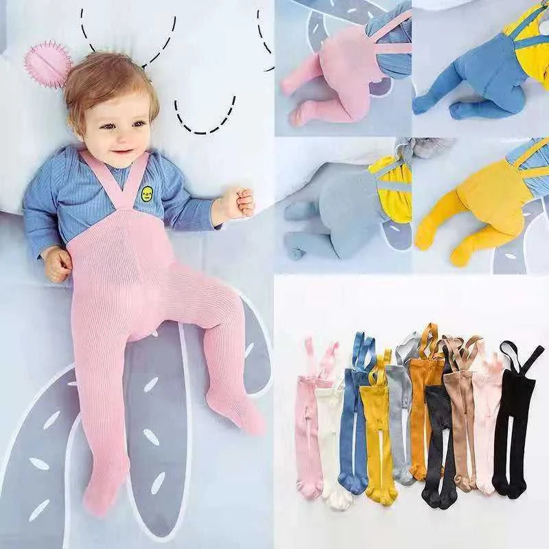 Tregren 0-3Years Newborn Baby Suspender Overall Pantyhose Solid Color High Waist Ribbed Knit Tights Infant Spring Fall Leggings The jack market .AU The jack market .AU Mum & Kids: Essential Products for Every Family $ 25 14:691#I;200000463:200661896#2-3Years