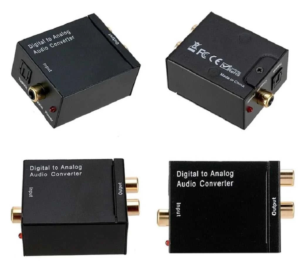 Grwibeou USB DAC Digital To Analog Audio Converter RCA R/L Output Optical Digital Stereo Audio SPDIF Coaxial To Analog DAC USB The jack market .AU The jack market .AU Accessories Electronics $ 51 14:350853#Add USB Optical