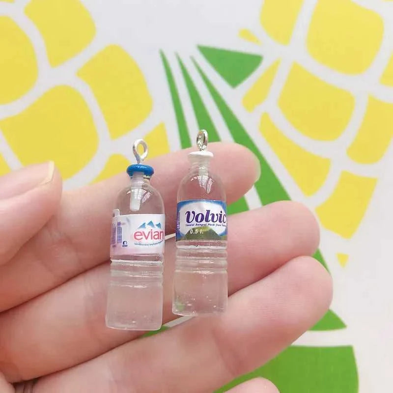 Cute 10pcs/pack Water Bottle Resin Charms Pendant Earring Keychain DIY Fashion Jewelry Accessories The jack market .AU The jack market .AU Jewellery & Chains $ 48 200001033:504#volvic