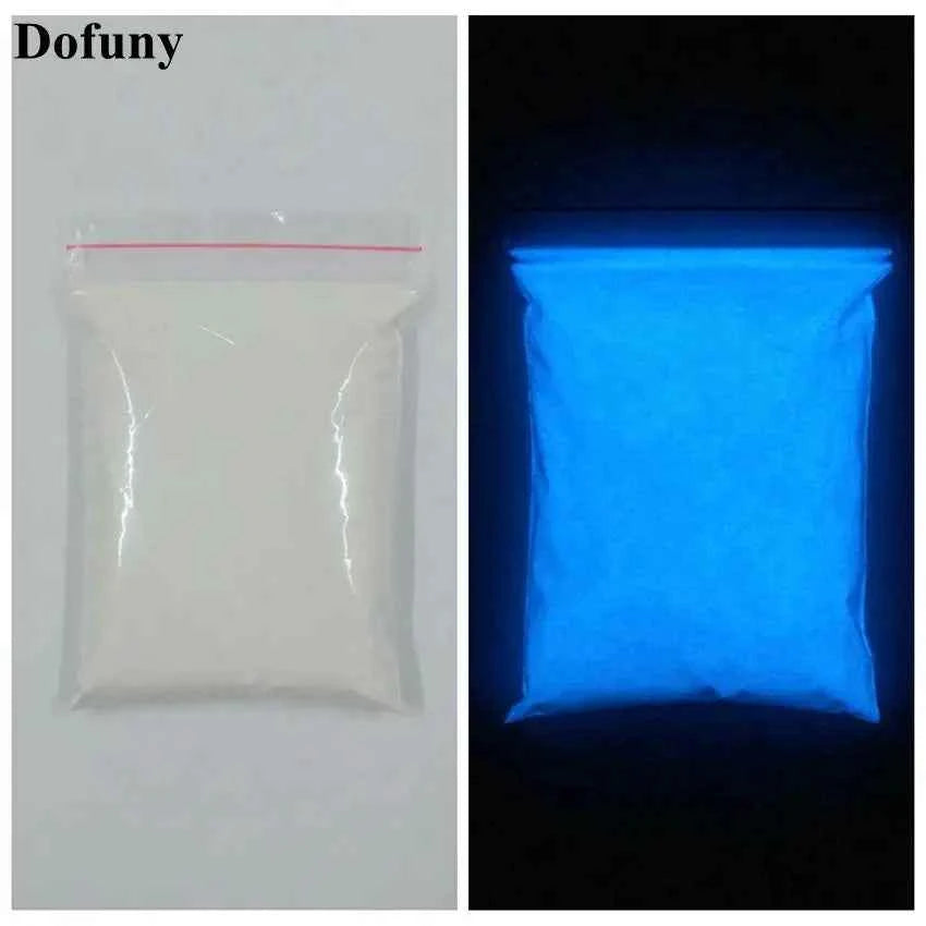 BrightGlow Ultrafine Fluorescent Phosphor Powder - Luminous Glow in the Dark Pigment for Vibrant Coatings
