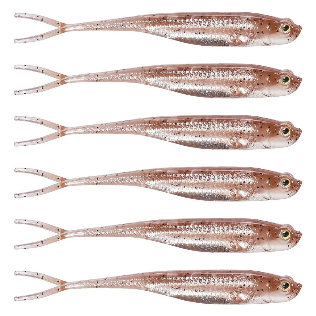 Dr.Fish 5/6pcs Fishing Soft Lure Plastic Saltwater Fork Tail Drop Shot Silicone Soft Bait Worm Bass Trout Pike Walleye Weedless The jack market .AU The jack market .AU Fishing Gear $ 24 14:202997806#Pink;200007763:201336100;5:8022#75mm-6pcs