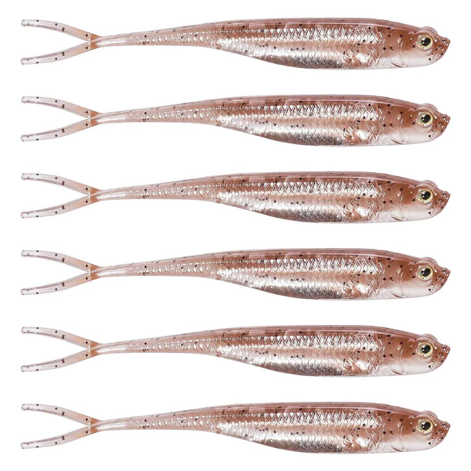 Dr.Fish 5/6pcs Fishing Soft Lure Plastic Saltwater Fork Tail Drop Shot Silicone Soft Bait Worm Bass Trout Pike Walleye Weedless The jack market .AU The jack market .AU Fishing Gear $ 24 14:202997806#Pink;200007763:201336100;5:8022#75mm-6pcs