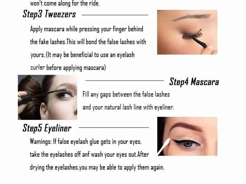 Lanjinglin Magnetic Eyelashes with Tweezer – Effortless Glam, No Glue, Soft & Natural Look, 2 Pairs