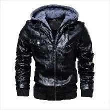 Winter Men's Leather Jackets Male Hooded Fleece Coat EUR Size Streetwear PU Casual Biker Jackets Men Motorcycle Jacket A1F1603 The jack market .AU The jack market .AU Men Fashion $ 102 14:366;5:100014065#EUR XL