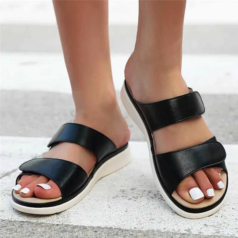 BEYARNESummer fashion women soft bow stand Flip Flops Casual shoes gladiator sneakers low Roman shoes L023 The jack market .AU The jack market .AU Step Up Your Style: Trendy Shoes for Every Occasion! $ 78 14:193;200000124:698#36