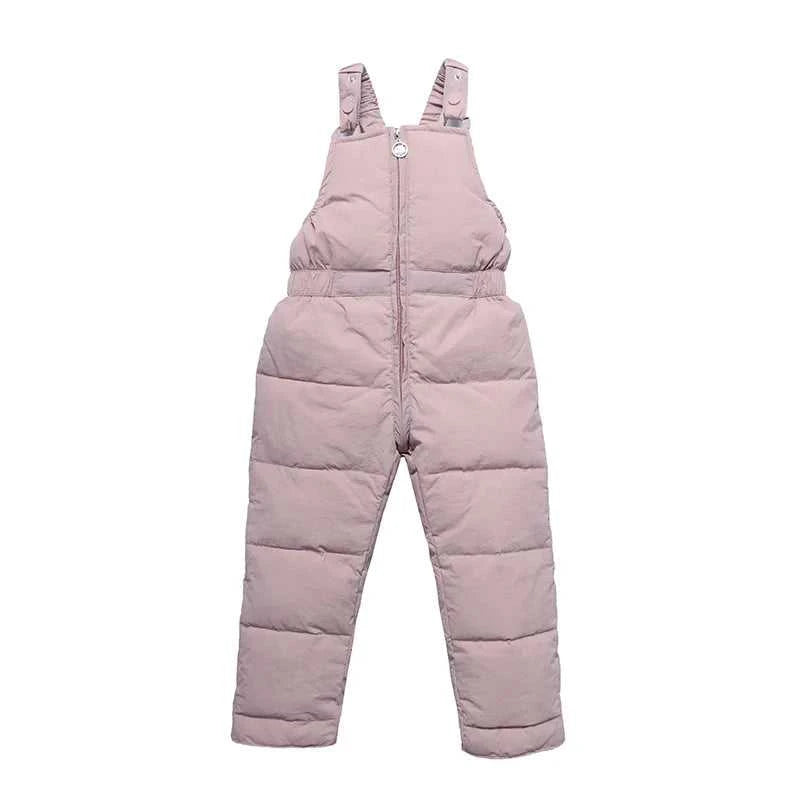 Winter Children Warm Overalls Autumn Girls Boys Thick Pants Baby Girl Jumpsuit For 1-5 Years High Quality Kids Ski Down Overalls The jack market .AU The jack market .AU Mum & Kids: Essential Products for Every Family $ 41 14:193#Black;200000463:200004187#2T(size 90)