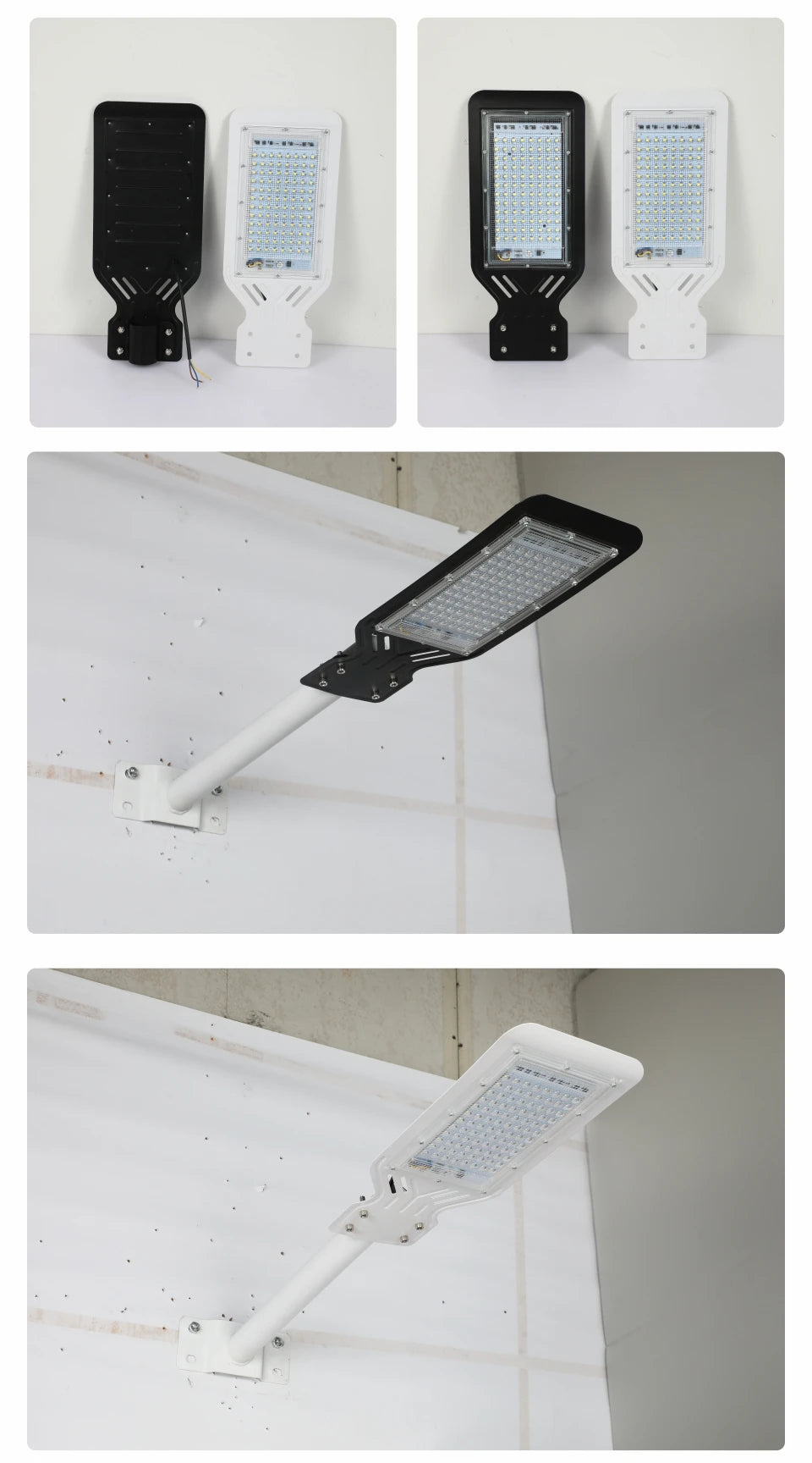 LED Street Lamp 100W AC 110V 220V 230V 240V Outdoor Floodlight Spotlight IP65 Waterproof Garden Road Street Pathway Pole Lights - Jack market 1988Jack Market 1988