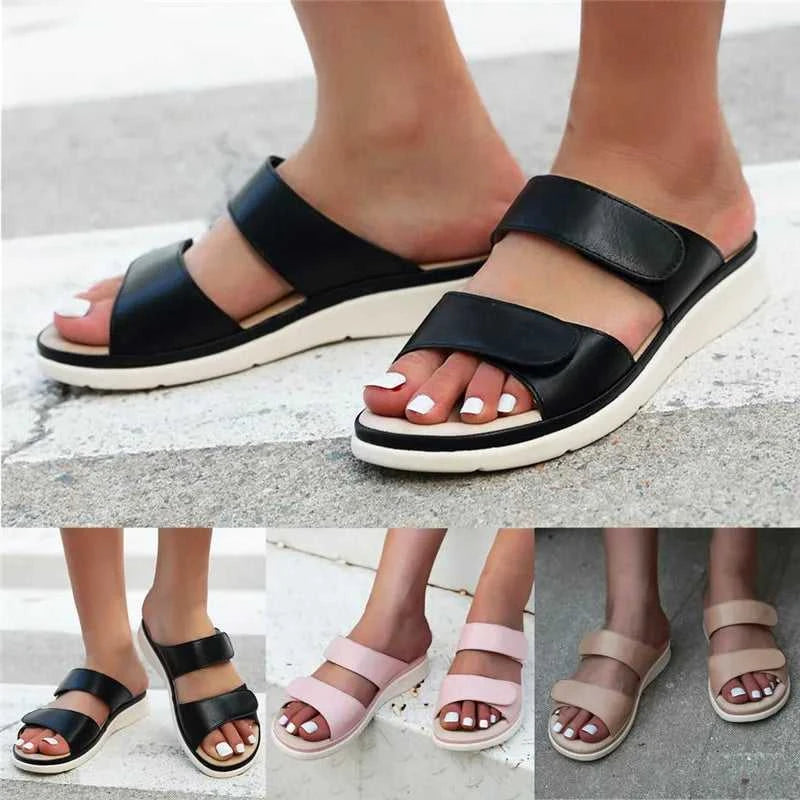BEYARNESummer fashion women soft bow stand Flip Flops Casual shoes gladiator sneakers low Roman shoes L023 The jack market .AU The jack market .AU Step Up Your Style: Trendy Shoes for Every Occasion! $ 78 14:193;200000124:698#36