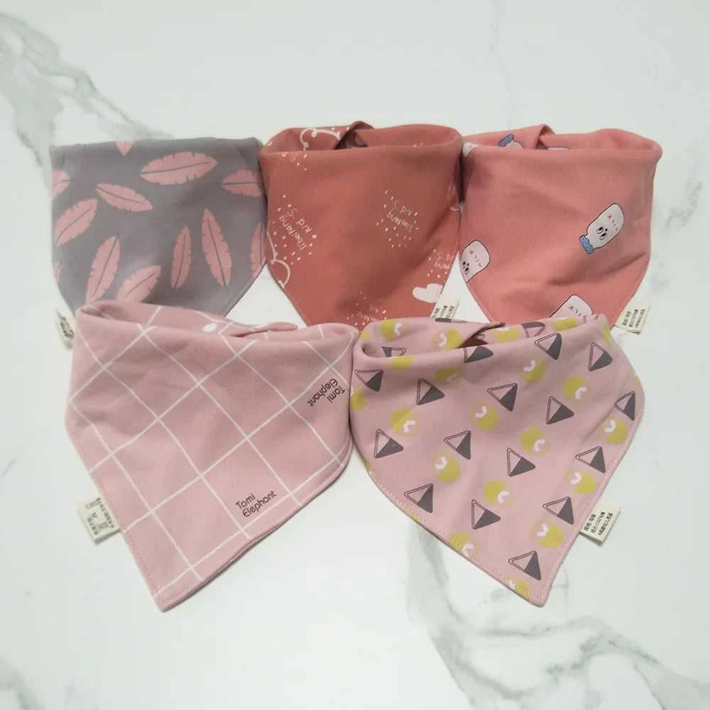 5Pcs/Lot Baby Bandana Bibs Cotton Triangle Double Layer Infant Feeding Burp Cloths Saliva Towel Apron Newborn Accessories The jack market .AU The jack market .AU Mum & Kids: Essential Products for Every Family $ 27 14:173#8;200007763:201336100